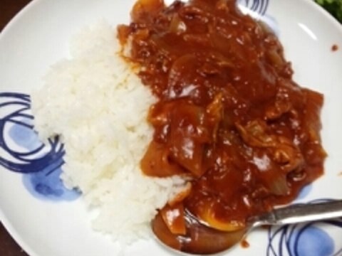 離乳食後期の子もパクパク食べれるトマトハヤシライス